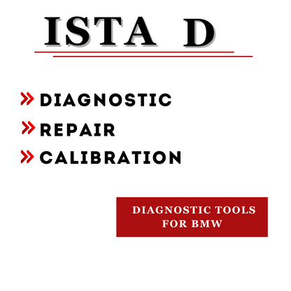 ISTA+ D / ISTA P BMW diagnostic Programming Coding Repair software for K+DCAN, ENET,ICOM NEXT